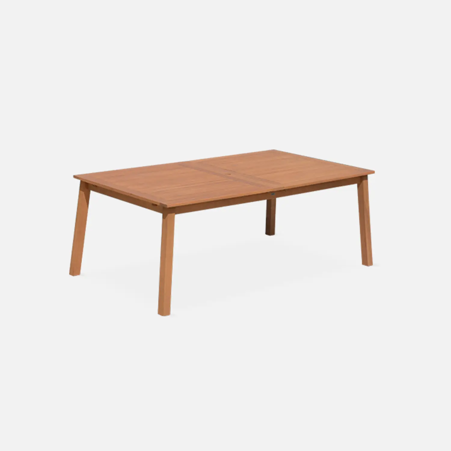 Table de jardin extensible bois d'eucalyptus 12 places