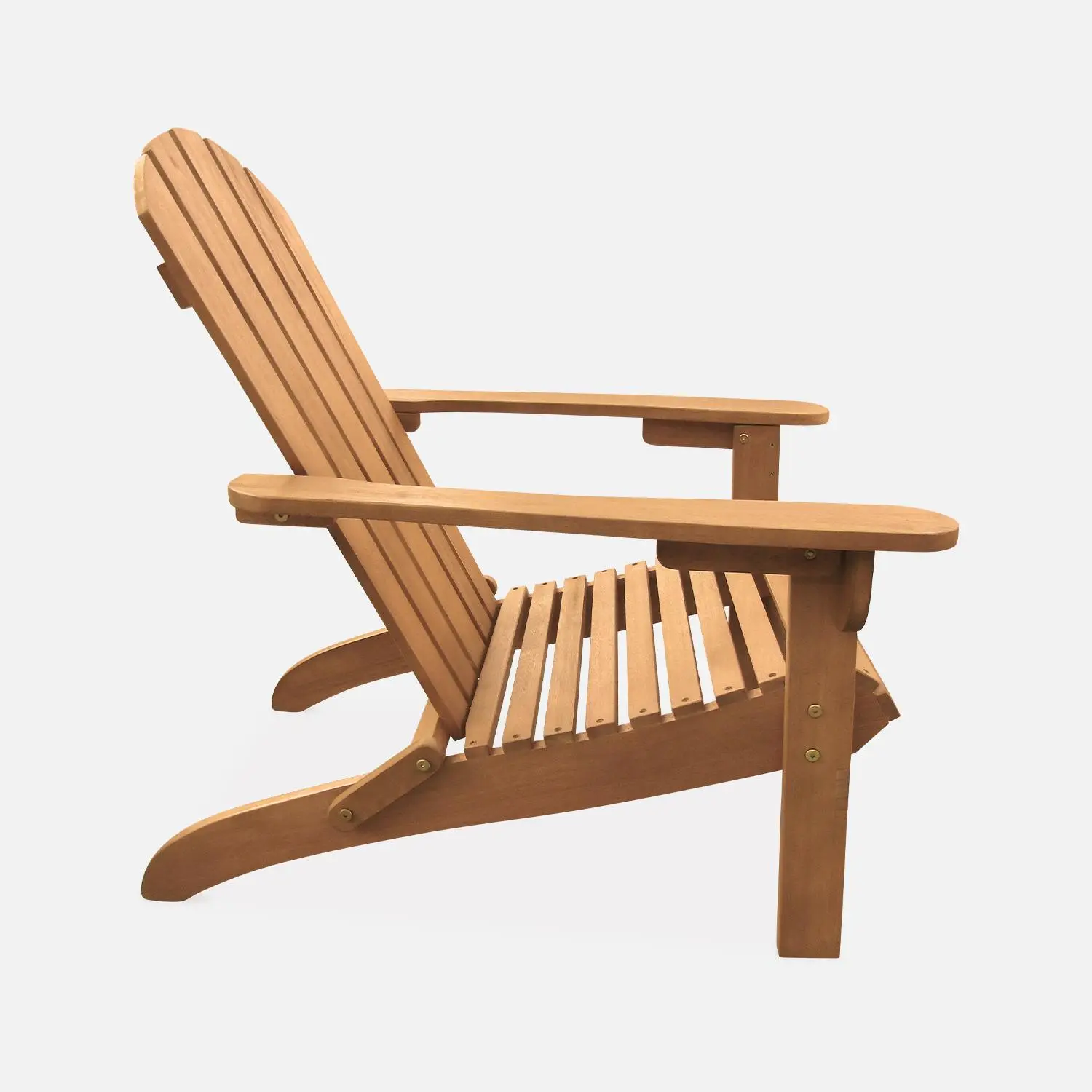 Fauteuil de jardin bois d'eucalyptus