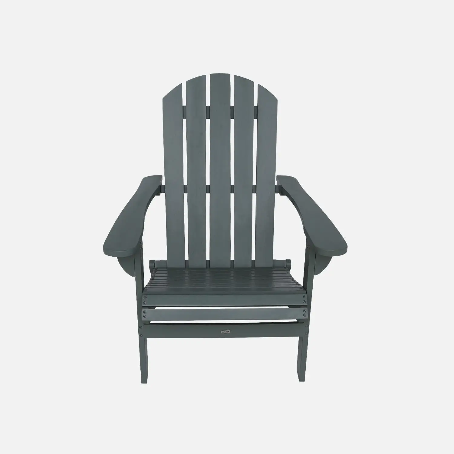 Fauteuil bois d'acacia avec accoudoirs