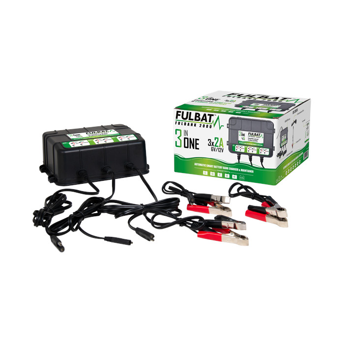 Chargeur batterie automatique Fulbat Fulbank 2000