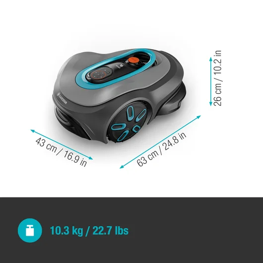 Gardena Smart SILENO max 800 Robot Tondeuse