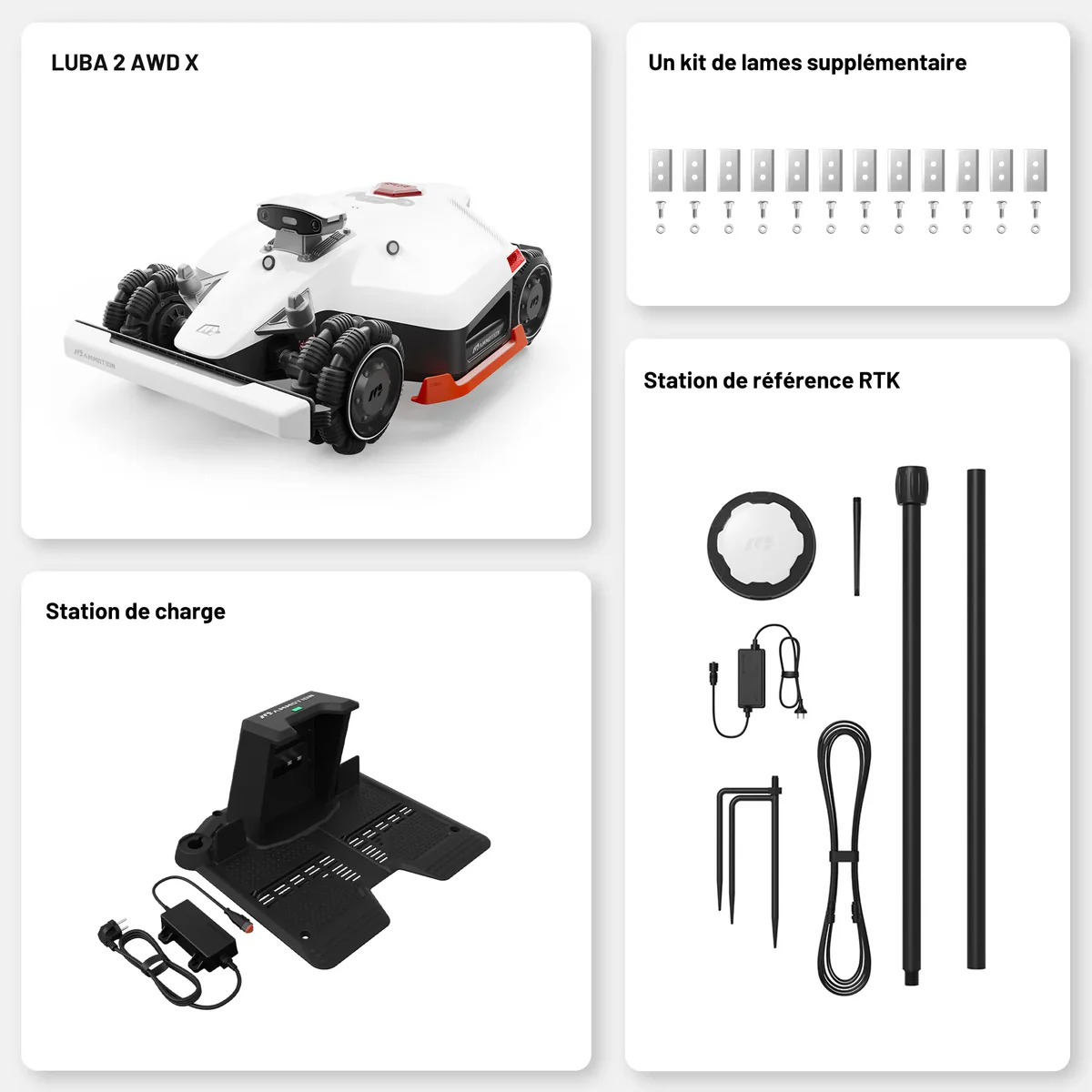 LUBA 2 AWD tondeuse