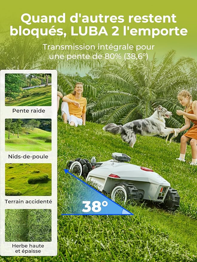 LUBA 2 AWD tondeuse