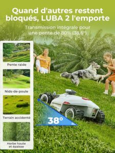 LUBA 2 AWD tondeuse