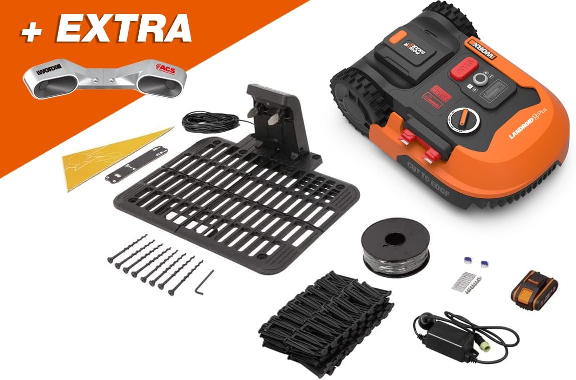 Robot tondeuse connecté Worx Landroid plus WR165E