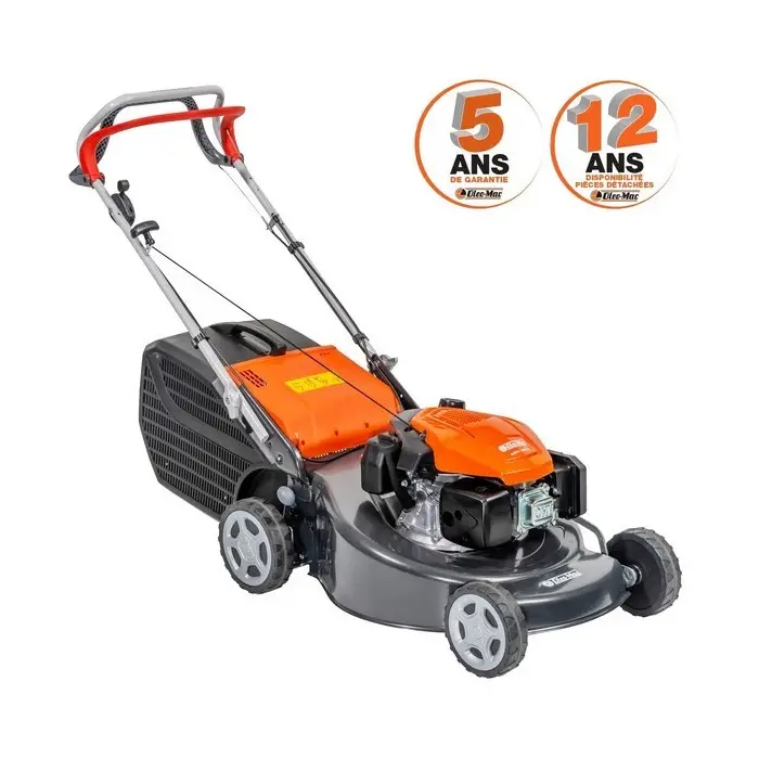 Tondeuse thermique Oleo Mac GH53TK, ramassage, éjection arrière et latérale - coupe 53 cm