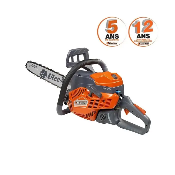 Tronçonneuse thermique Oleo-Mac GS371 - coupe 35 cm, moteur 35,2 cm3
