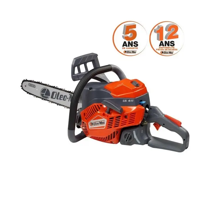 Tronçonneuse thermique Oleo-Mac GS411 - coupe 41 cm, moteur 39 cm3