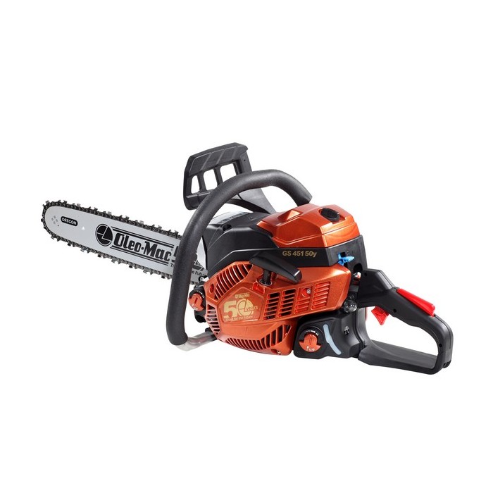 Tronçonneuse Oleo Mac GS451 coupe de 41cm, puissante: 42.9cm3