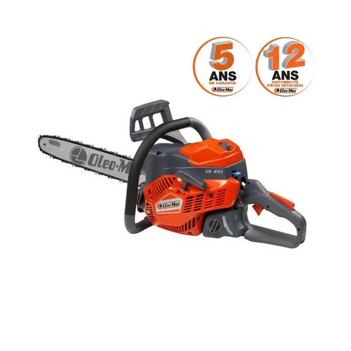 Tronçonneuse Oleo Mac GS451 - coupe 41 cm, moteur 42,9 cm3