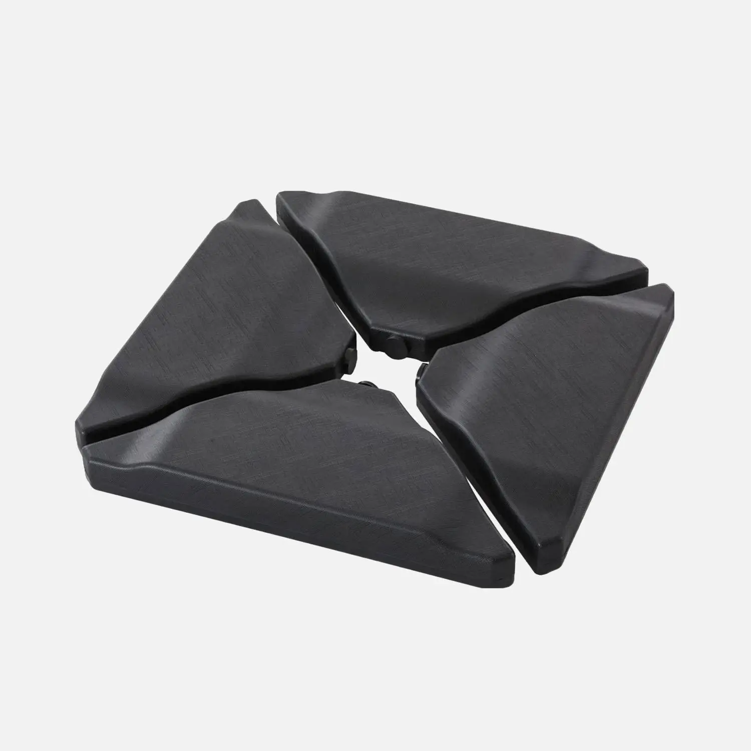 Pied triangle pour parasol
