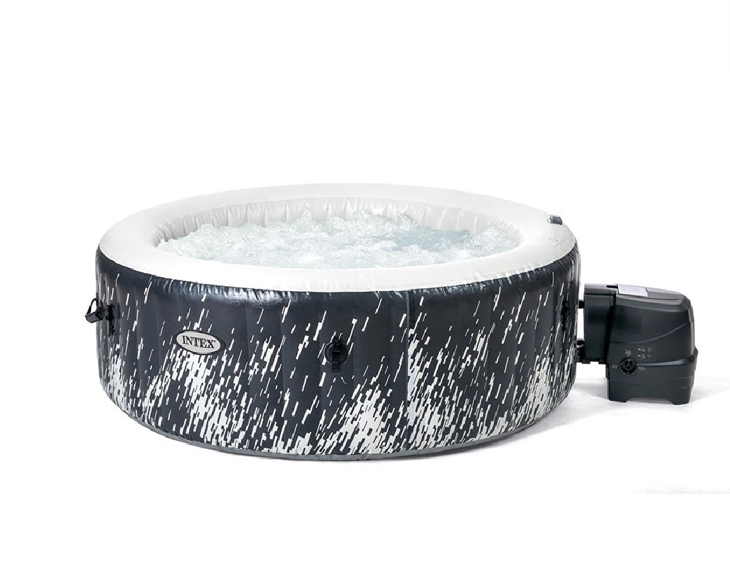 Spa Gonflable – INTEX – Galaxie 4 places + Couverture Thermique
