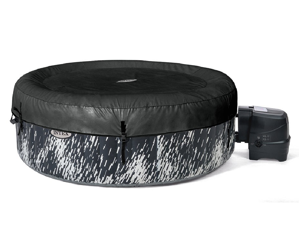 Spa Gonflable – INTEX – Galaxie 4 places + Couverture Thermique