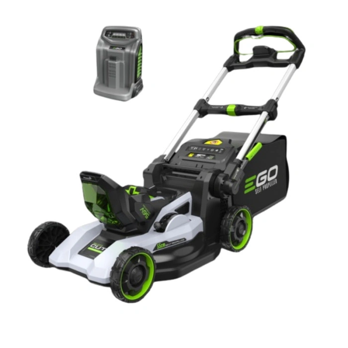 Tondeuse à batterie EGO LM2236E-SP avec batterie 10Ah et chargeur rapide - coupe 55cm