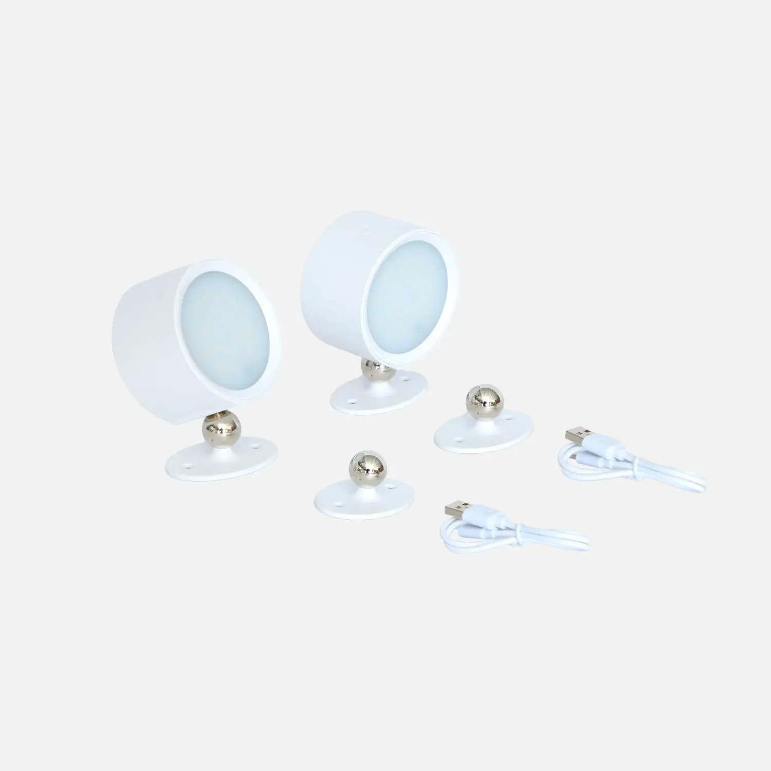 Lampe rechargeable pour pergola (lot de 2)
