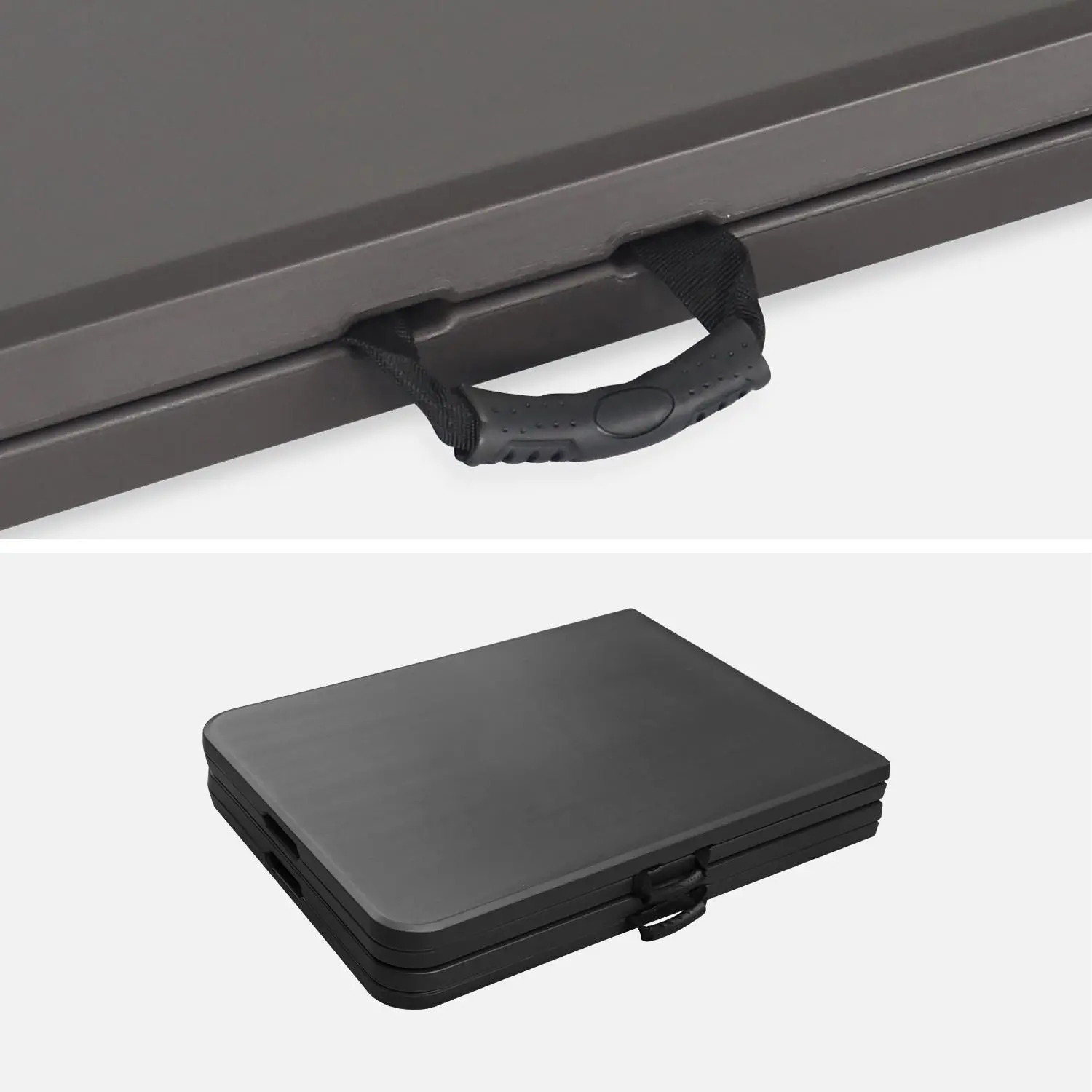 Table de réception pliante plastique (lot de 2)