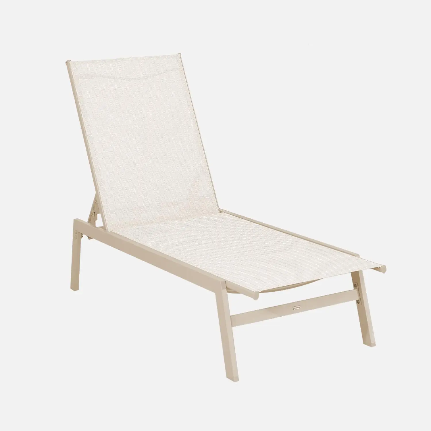Transat acier multi positions (lot de 2)