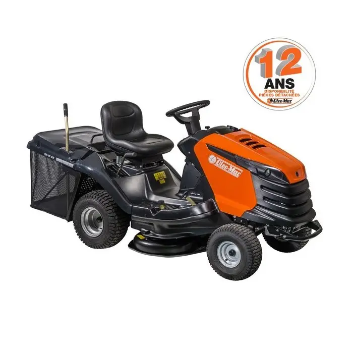 Tracteur tondeuse éjection arrière Oleo Mac OM92S/16KH - coupe 92 cm