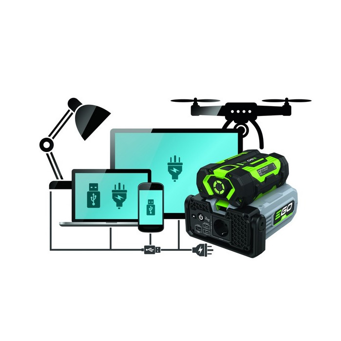 Pack convertisseur Nexus Ego 400W PAD5000E + batterie