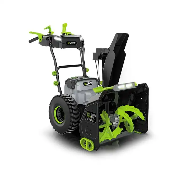 Fraise à neige à batterie EGO SNT2400E (avec 2 batteries 7,5 Ah et 2 chargeurs rapides)