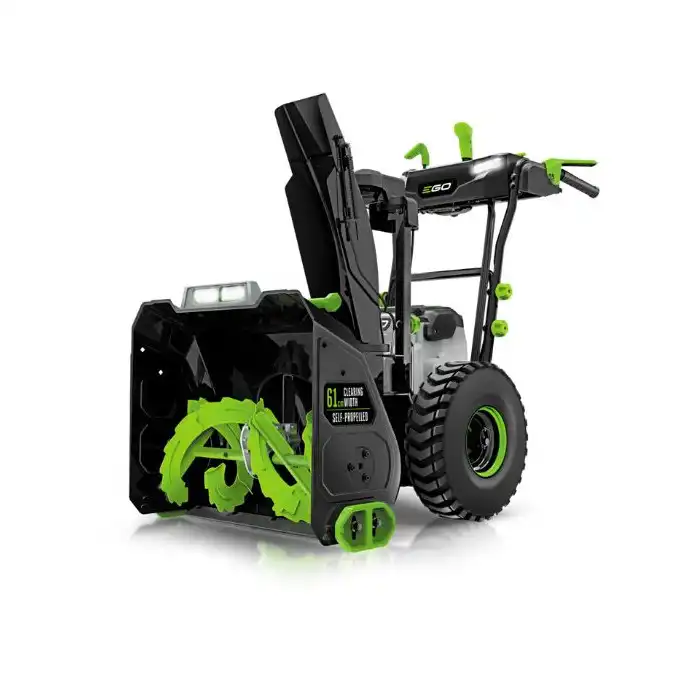 Fraise à neige à batterie EGO SNT2400E (avec 2 batteries 7,5 Ah et 2 chargeurs rapides)