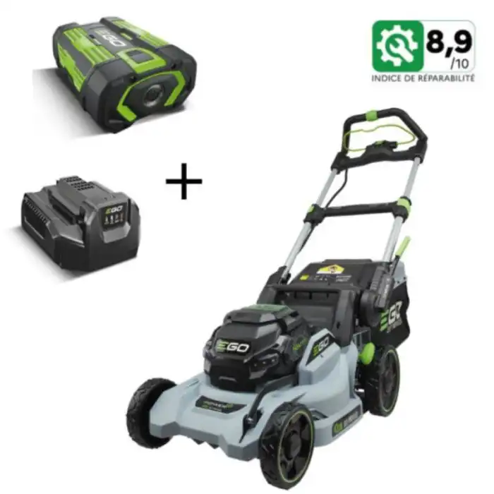 Pack matériel EGO : tondeuse LM1712E-SP + coupe-bordures ST1300E-S