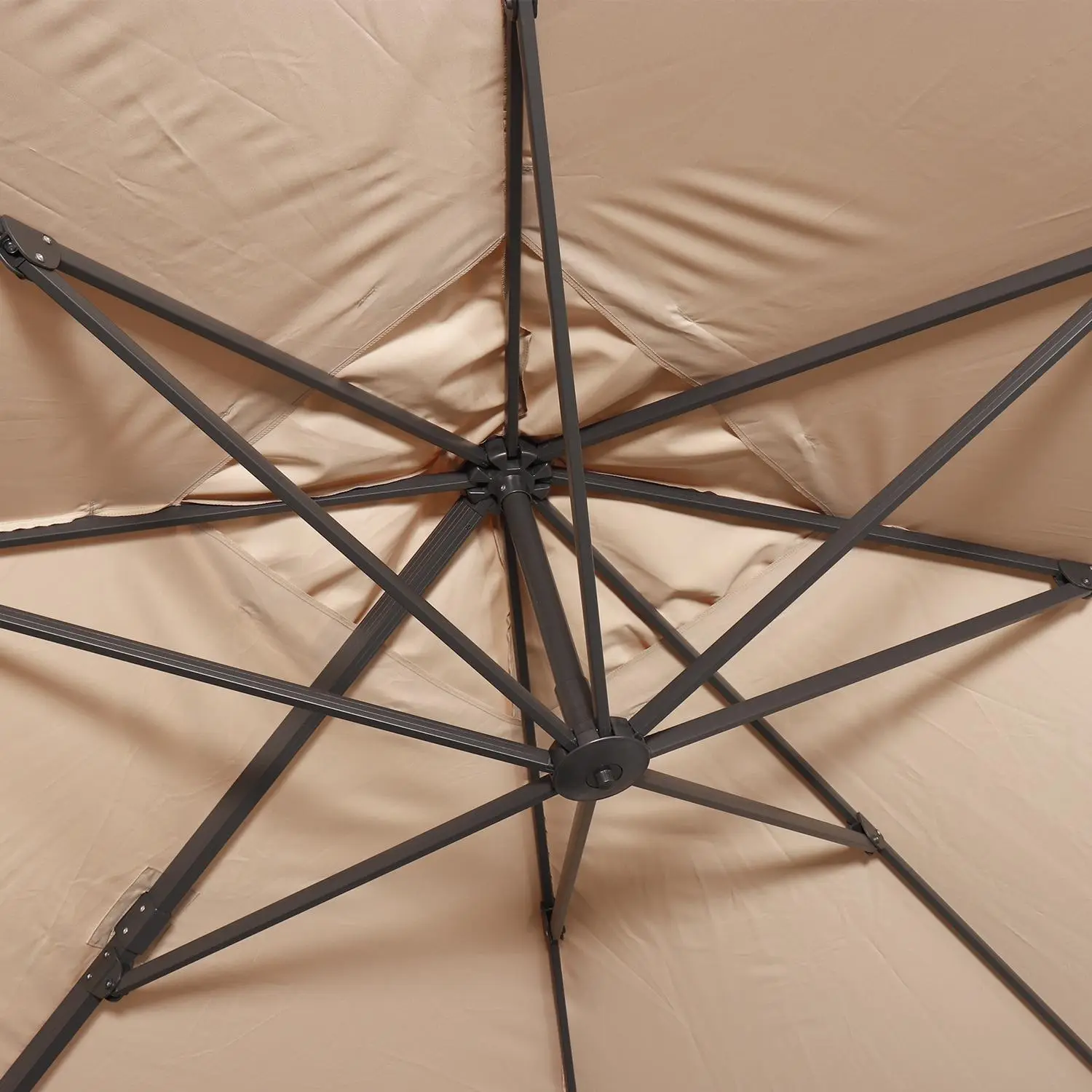 Parasol déporté rectangulaire 3x4m