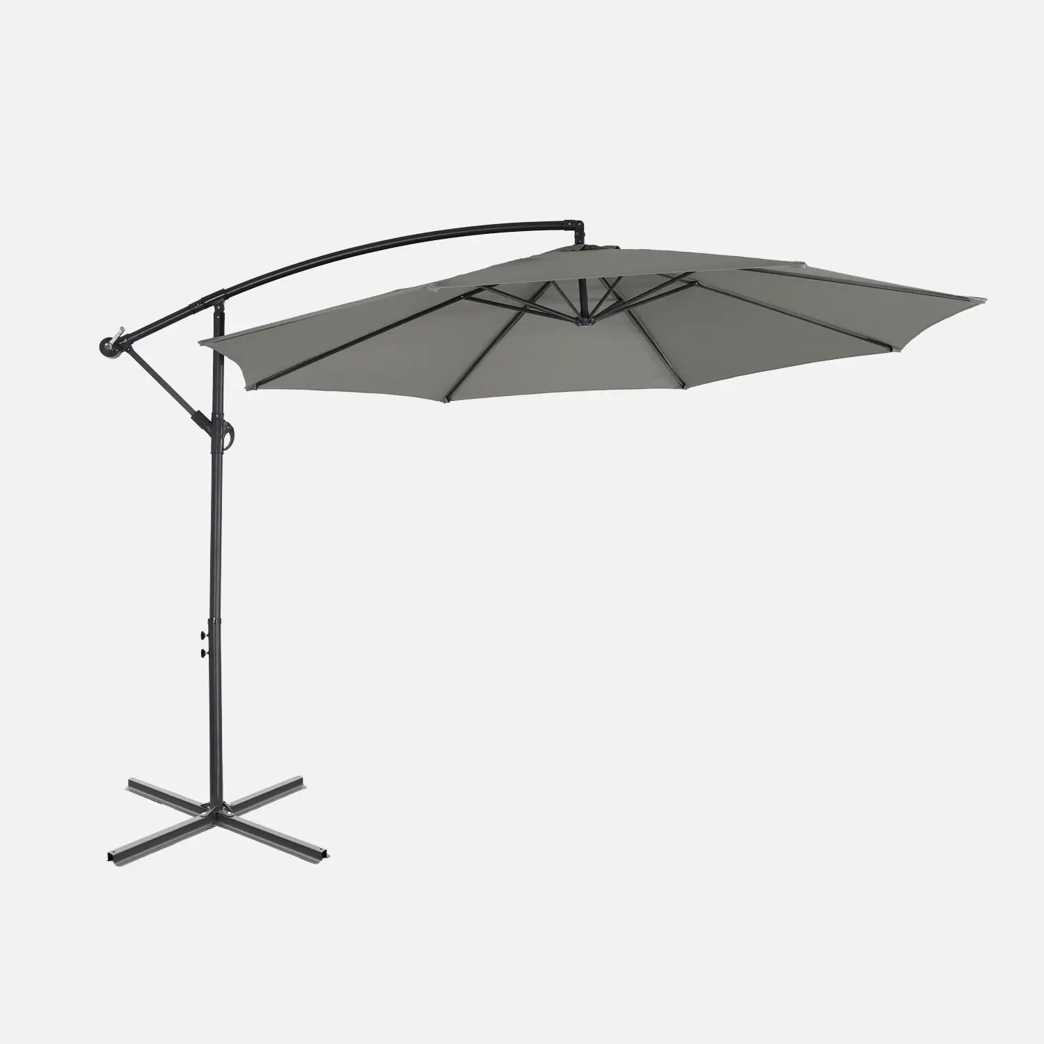 Parasol déporté rond 350cm