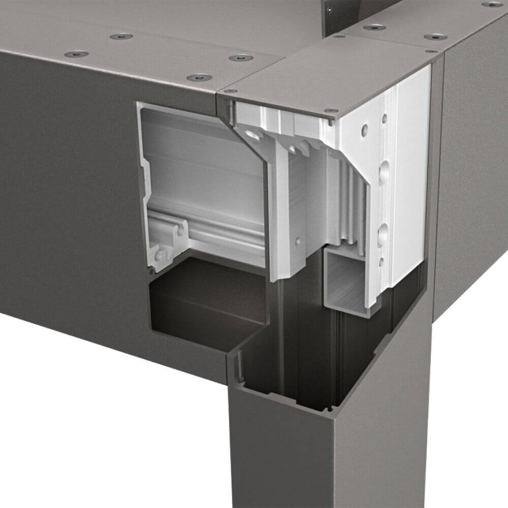 Pergola bioclimatique aluminium 4×6 m adossée ou autoportante