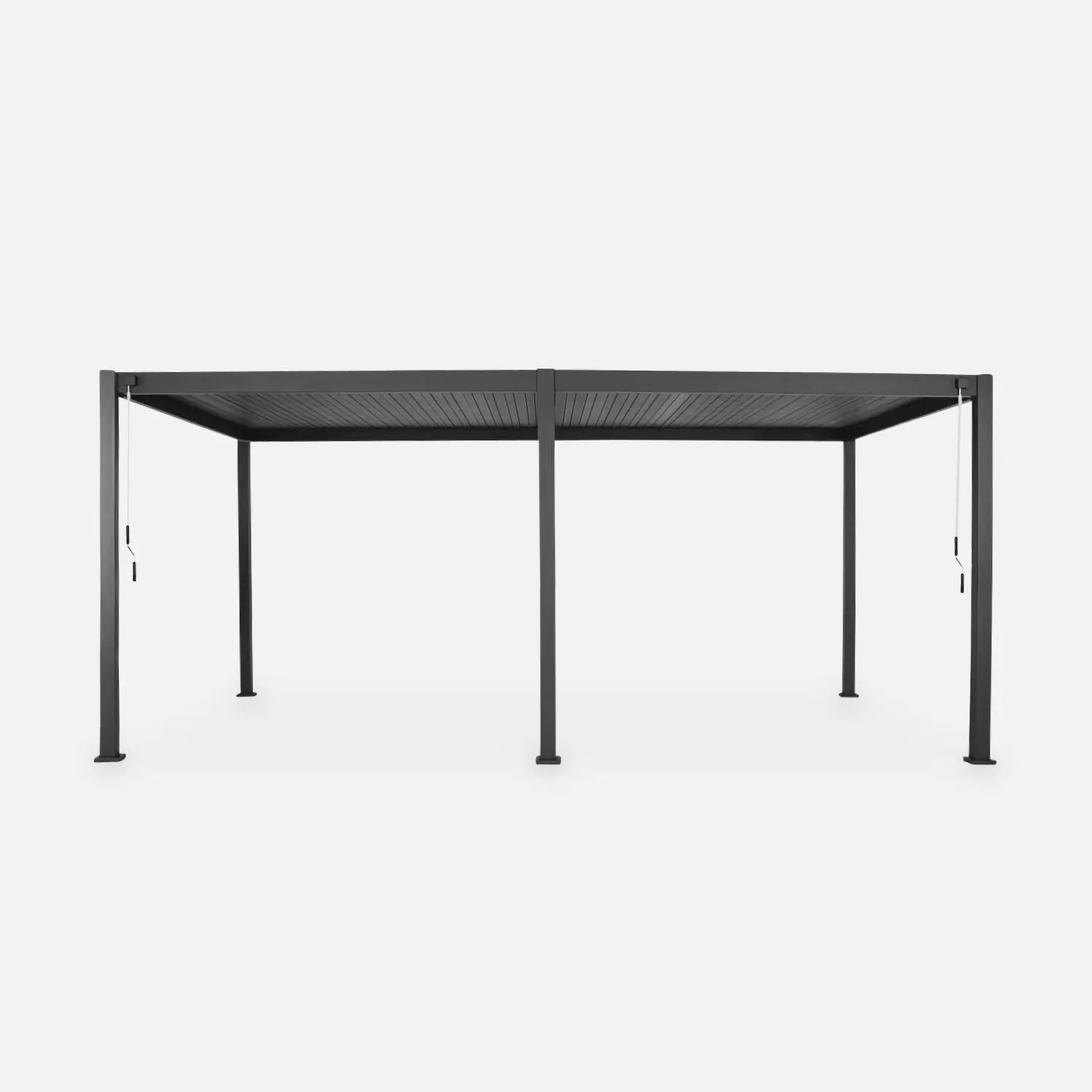Pergola bioclimatique aluminium lames orientables 6x3m Triomphe