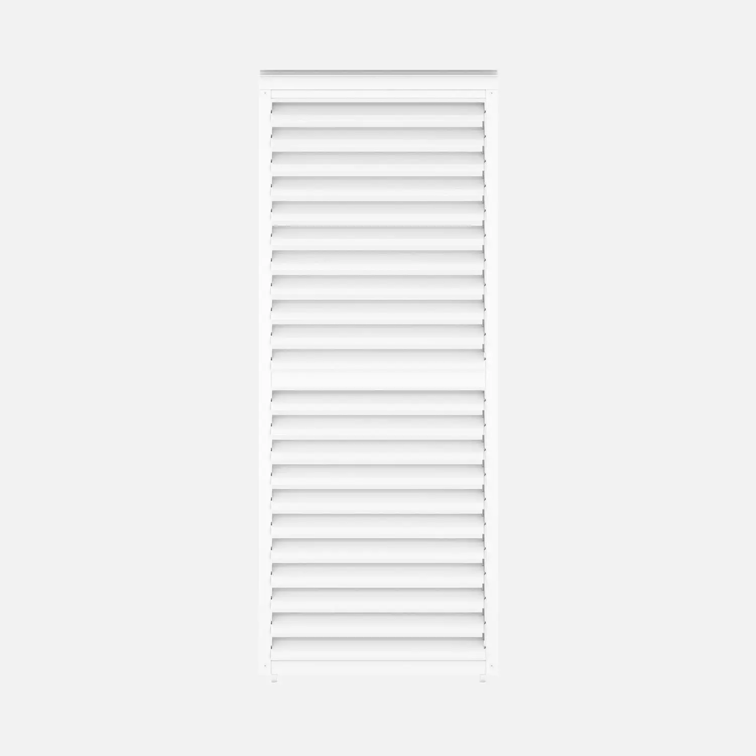 Persienne à lames orientables 100cm pour pergola bioclimatique aluminium 3x3m V2 4x3m 6x3m Triomphe