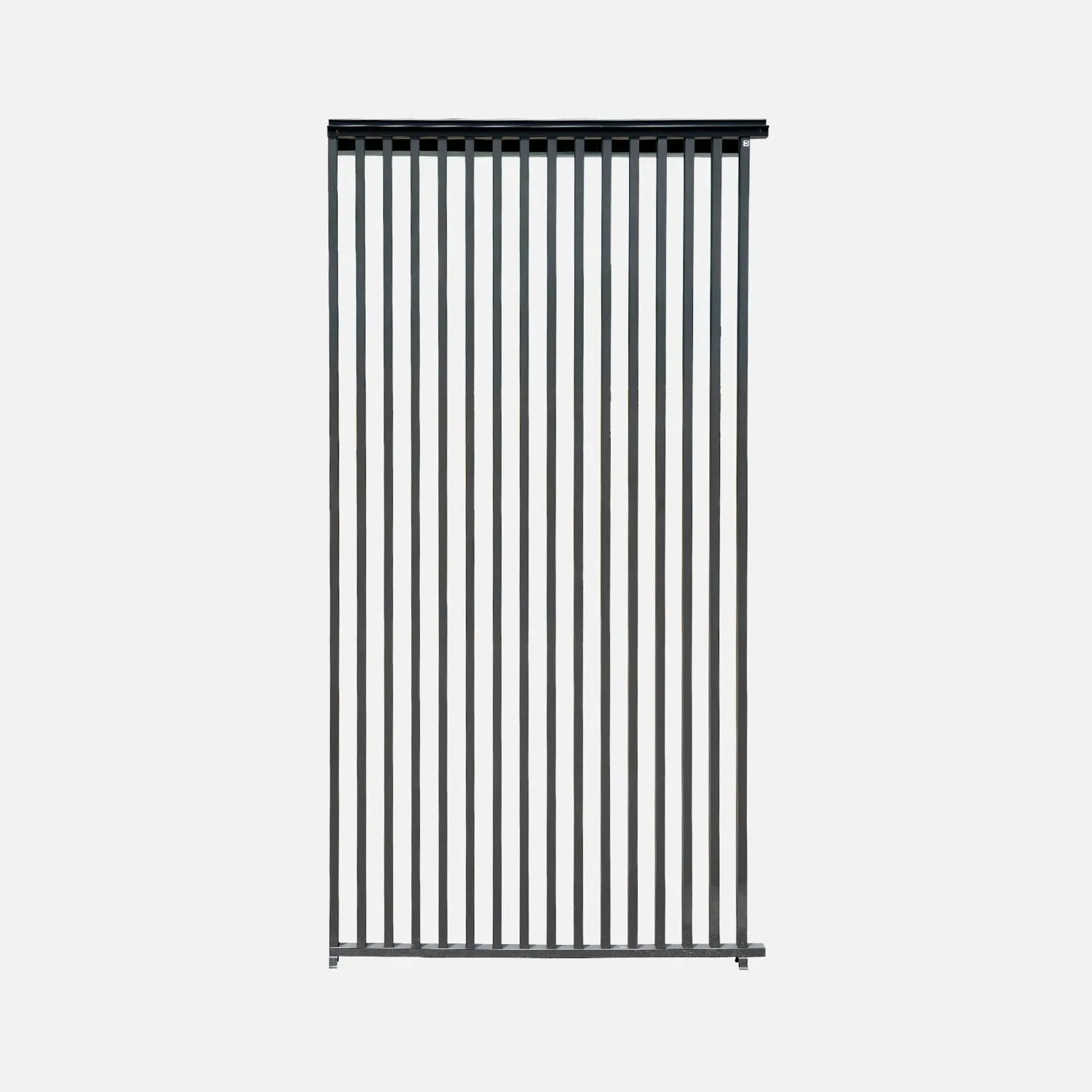 Persienne verticale 130cm pour pergola bioclimatique aluminium 4x3m Triomphe