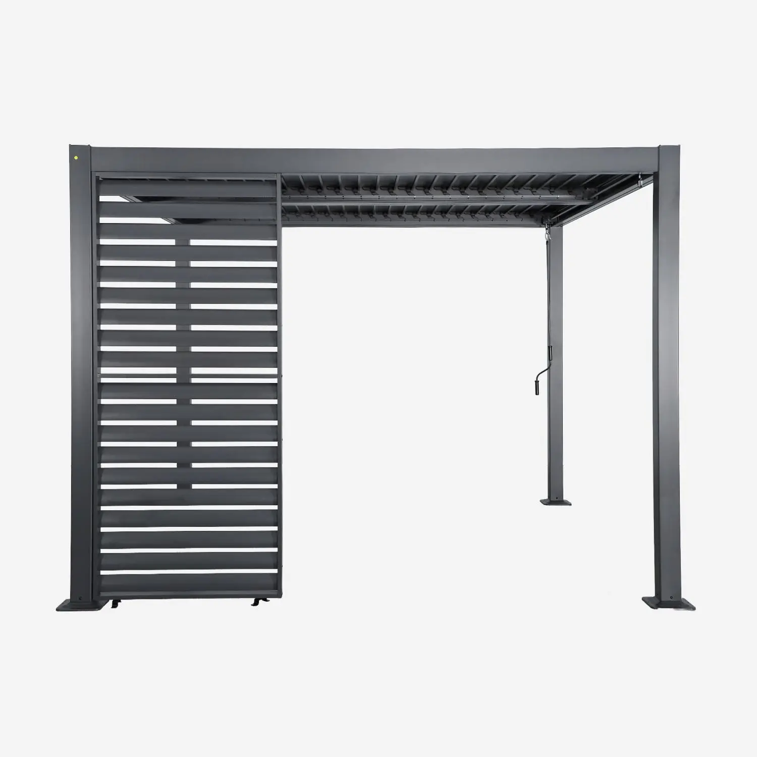 Persienne 100cm pour pergola bioclimatique aluminium Palace