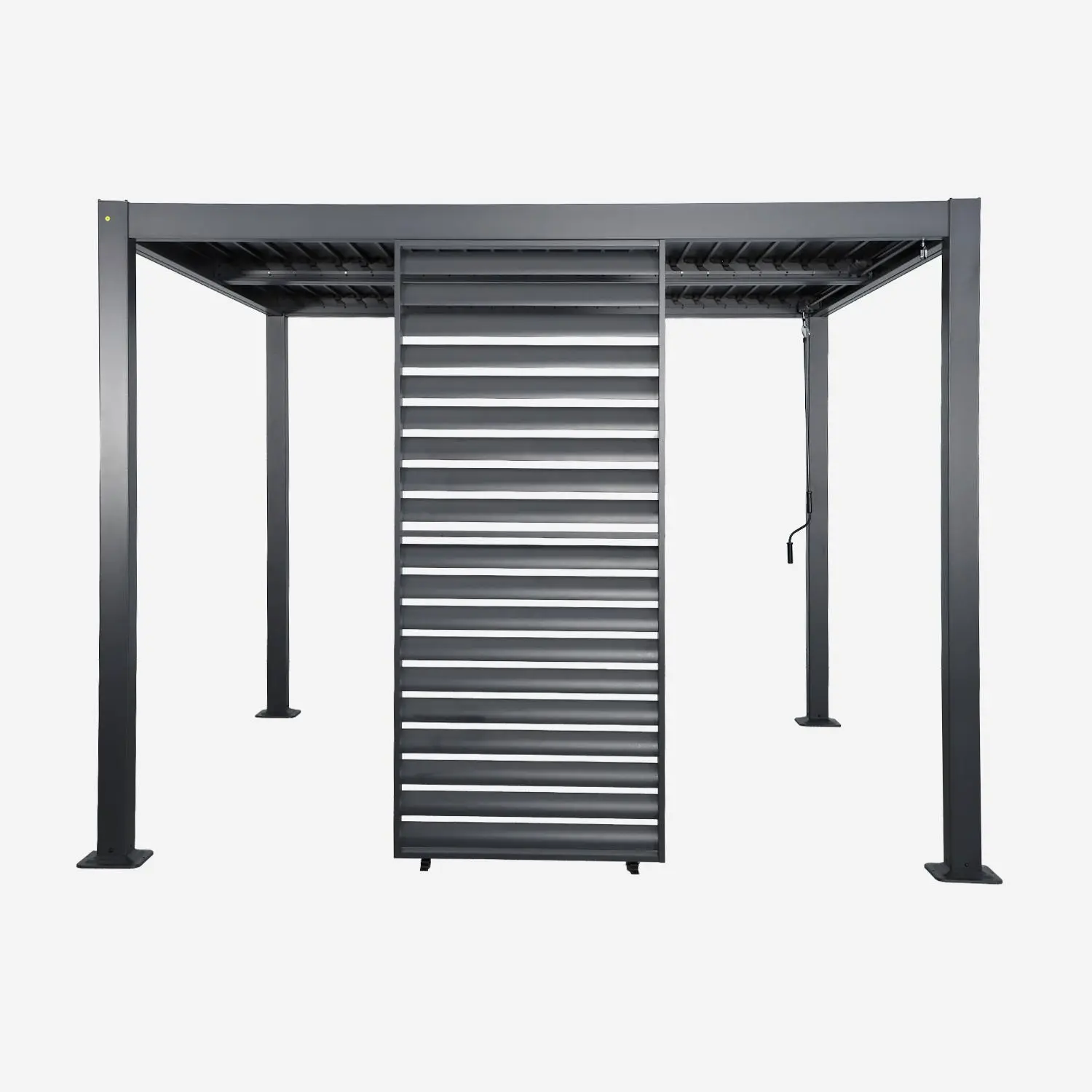 Persienne 100cm pour pergola bioclimatique aluminium Palace