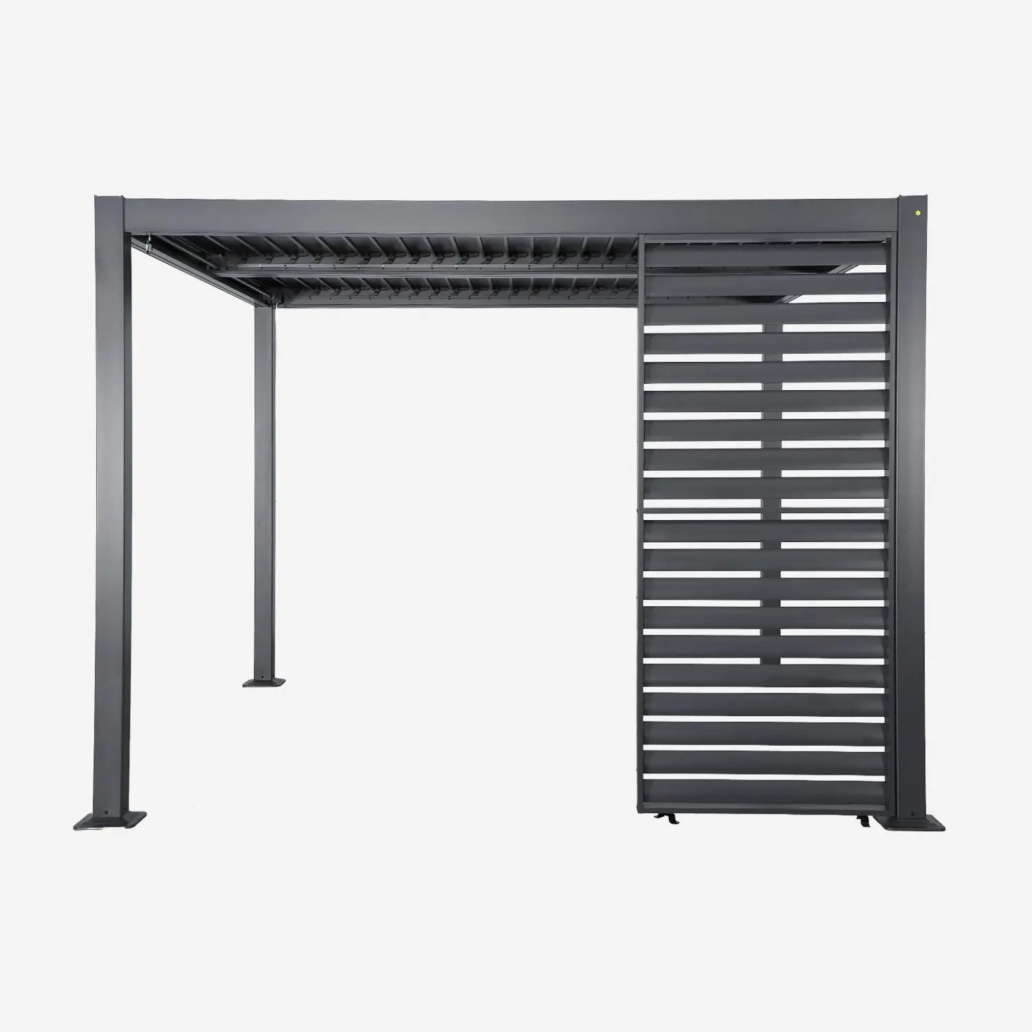 Persienne 100cm pour pergola bioclimatique aluminium Palace