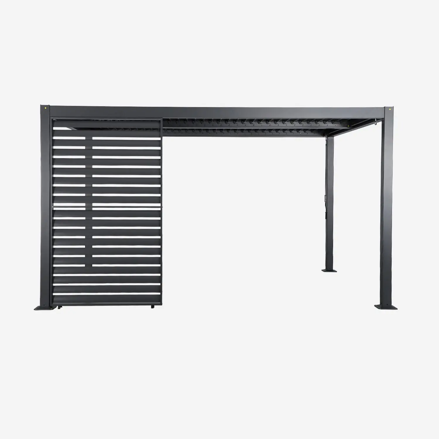 Persienne 130cm pour pergola bioclimatique aluminium Palace