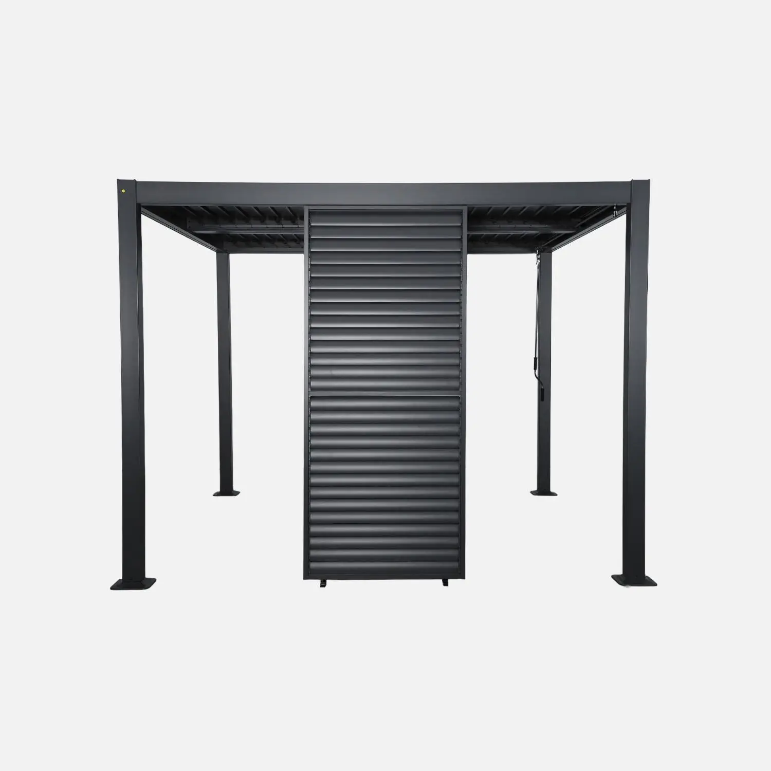 Persienne à lames orientables 100cm pour pergola bioclimatique aluminium Palace