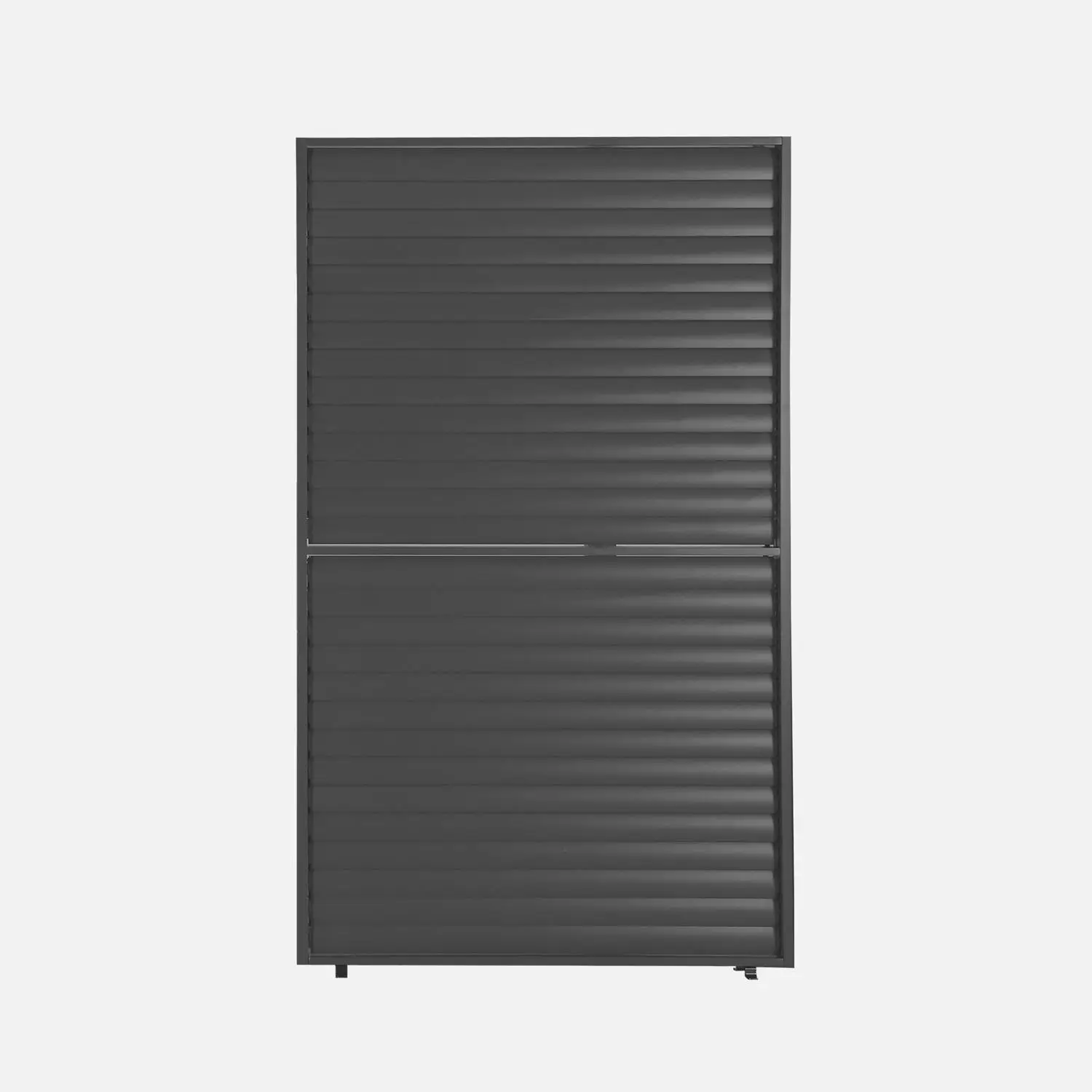 Persienne à lames orientables 130cm pour pergola bioclimatique aluminium Palace