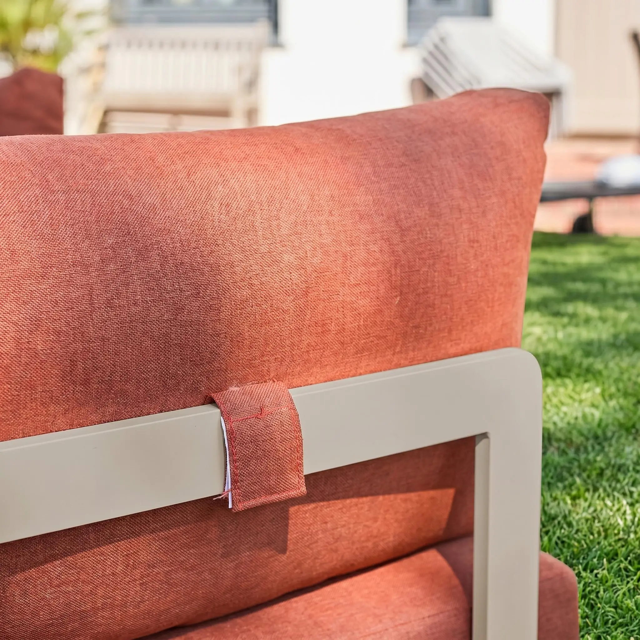 Salon de jardin modulable aluminium 4 places