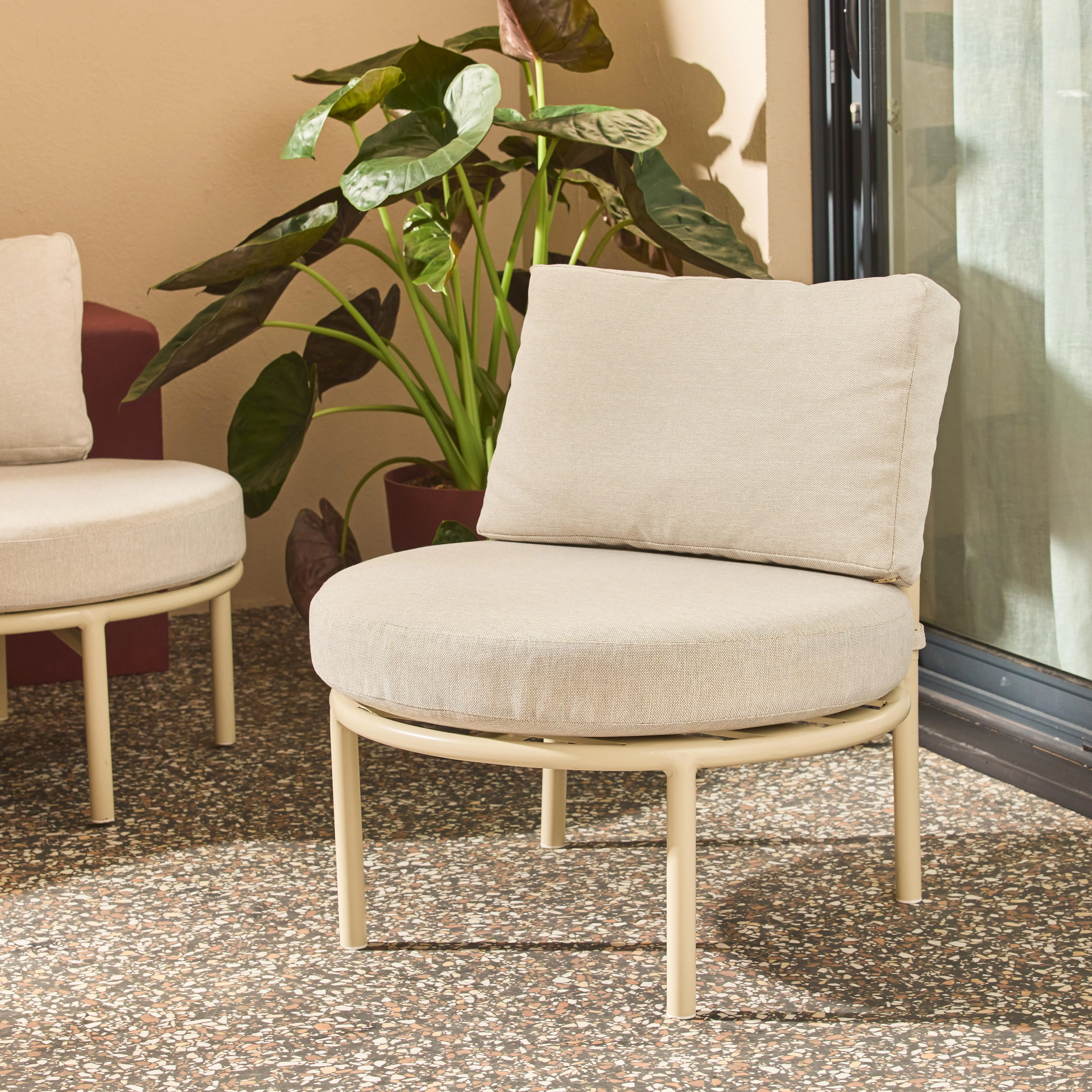 Salon de jardin aluminium 4 places
