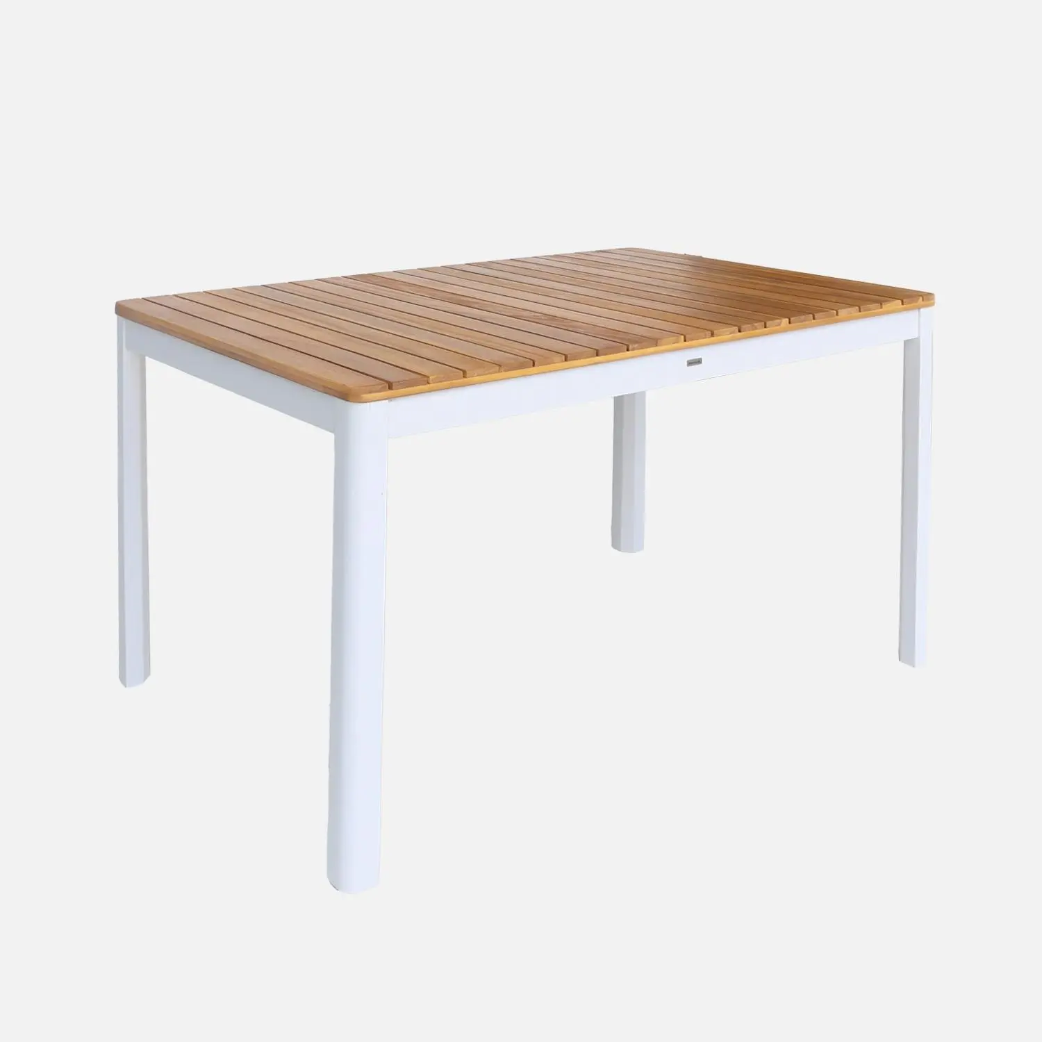 Table de jardin bois d'acacia 6 places