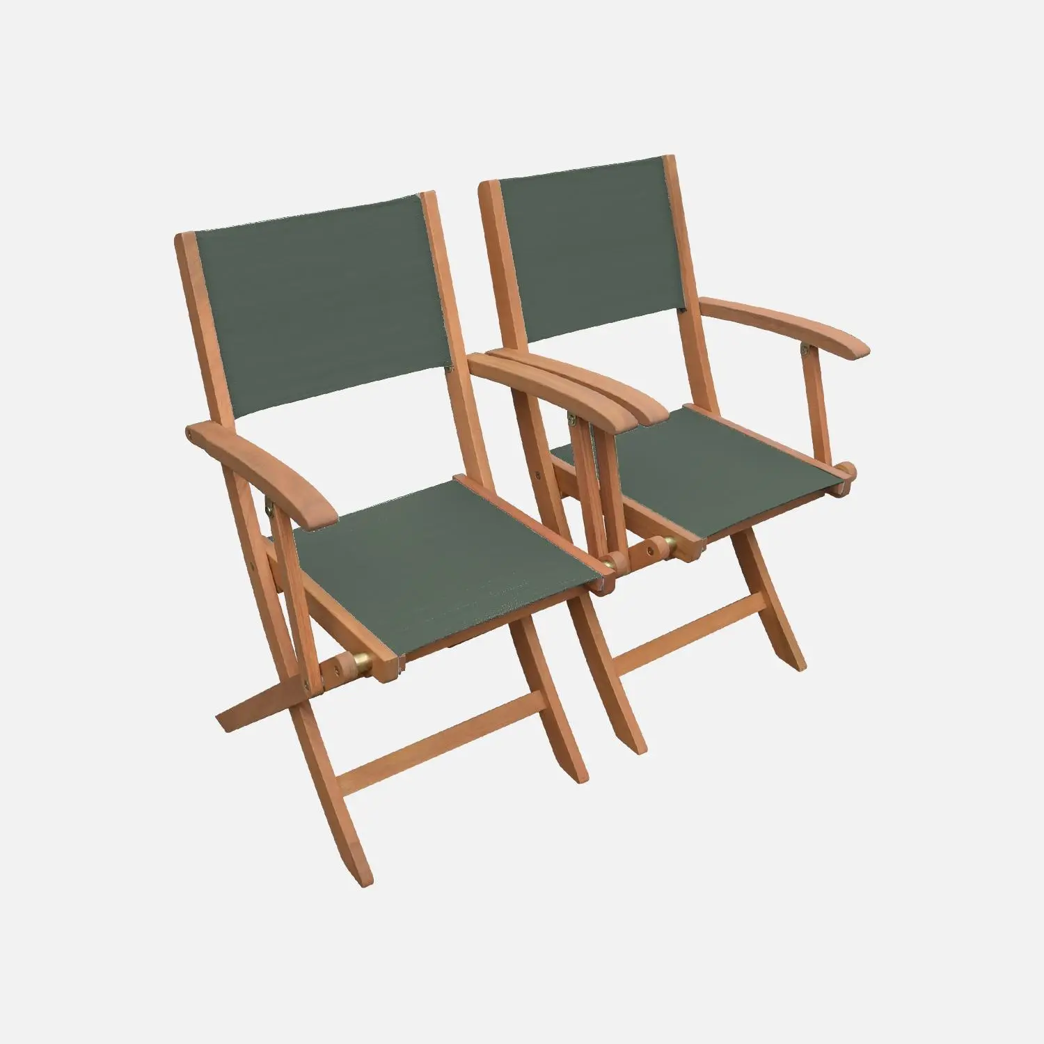 Table de jardin extensible bois, 10 chaises