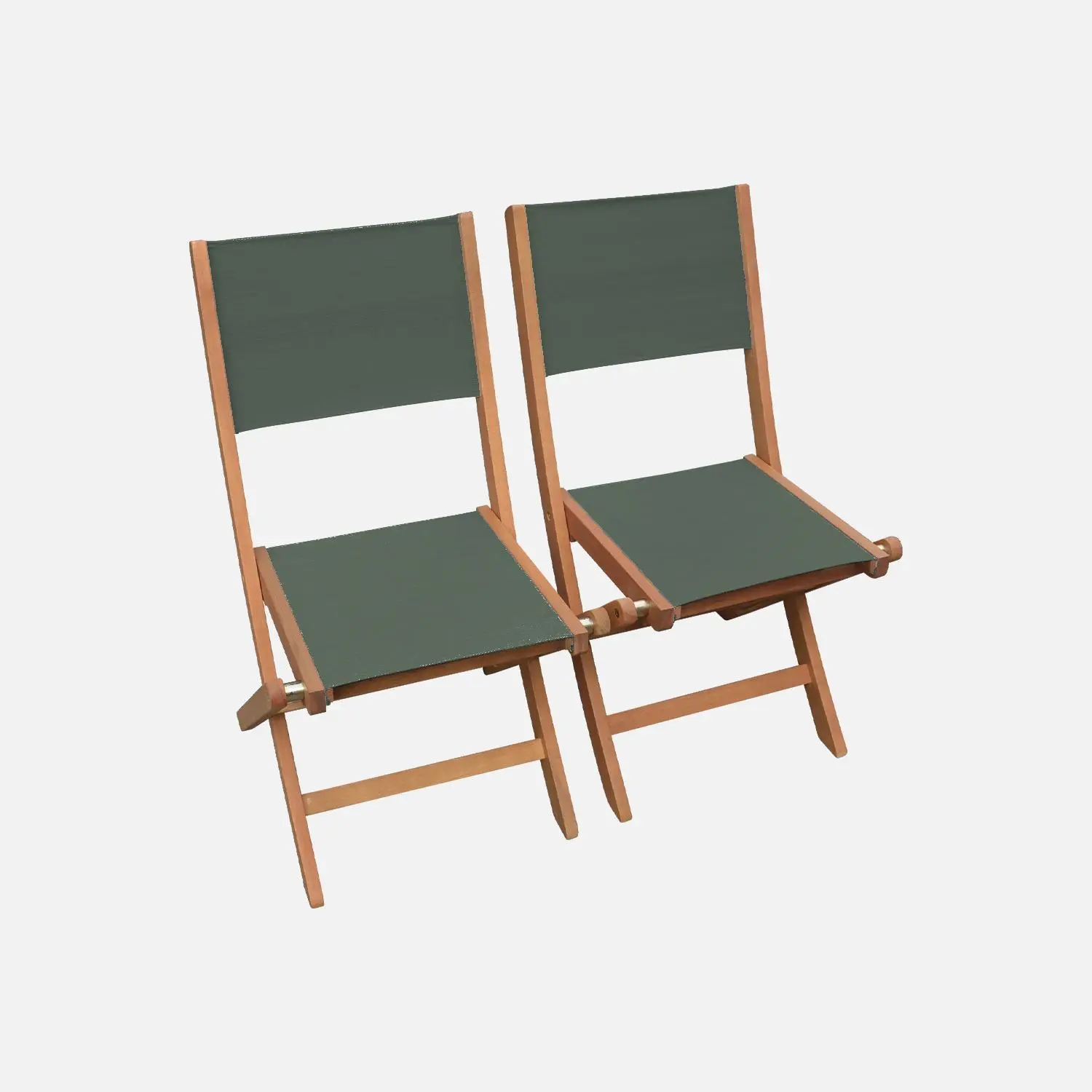 Table de jardin extensible bois, 10 chaises