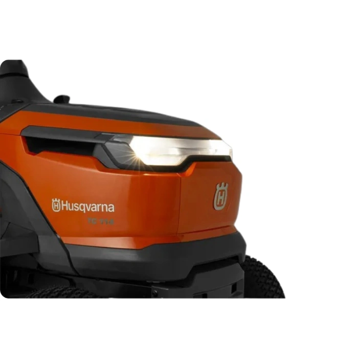Tracteur tondeuse éjection arrière Husqvarna TC114 - coupe 95 cm