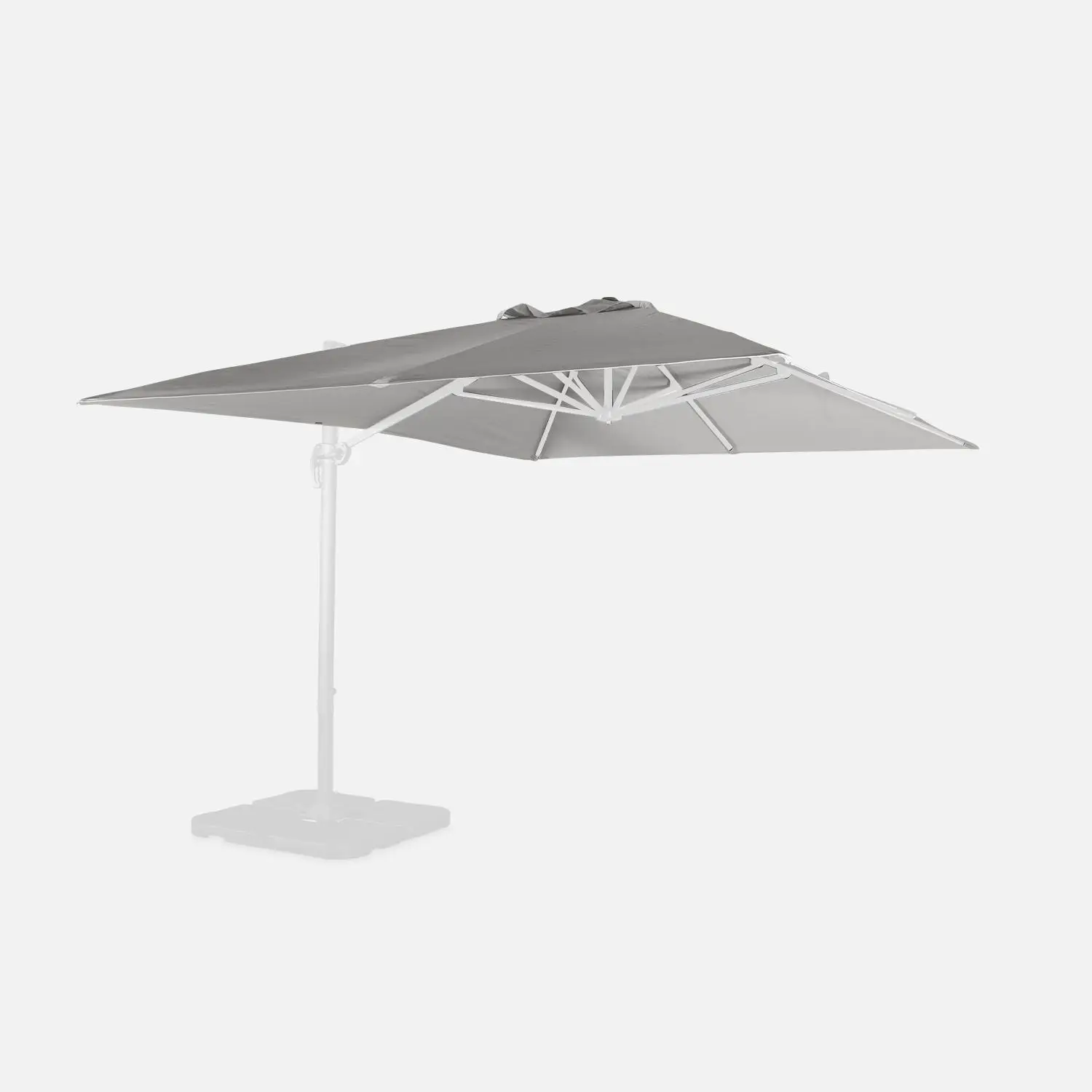 Toile de remplacement pour parasol Wimereux 3x4m