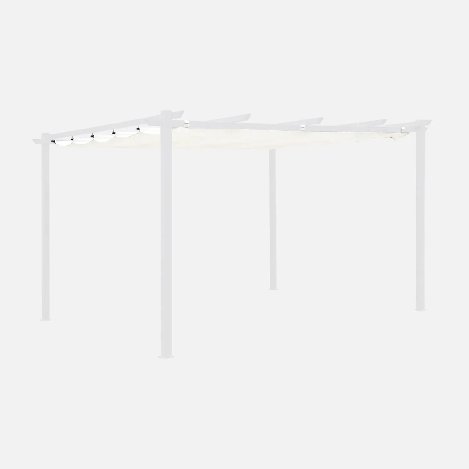 Toile de toit pour pergola 3x4m