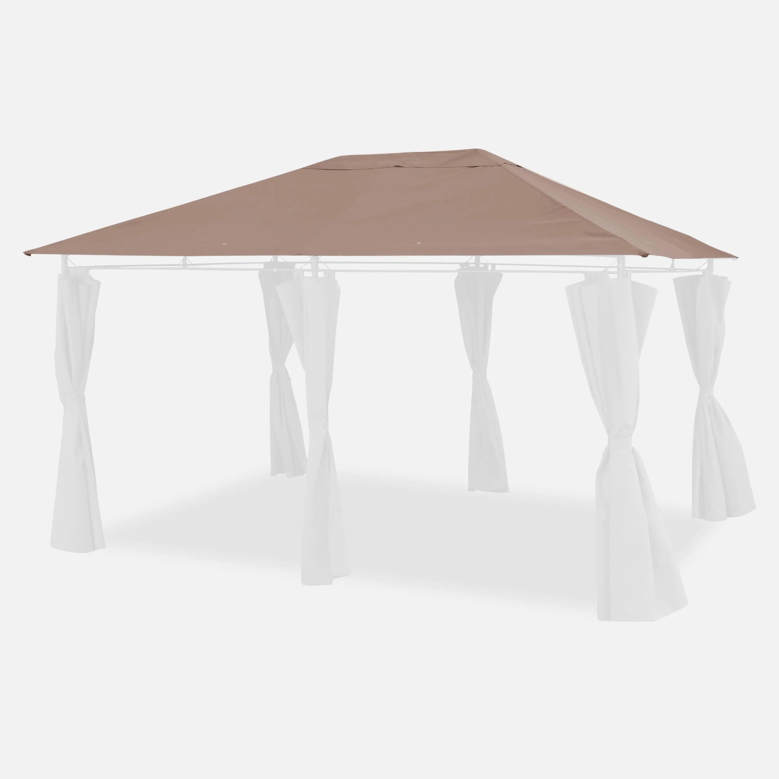 Toile de toit pour tonnelle 3x4m