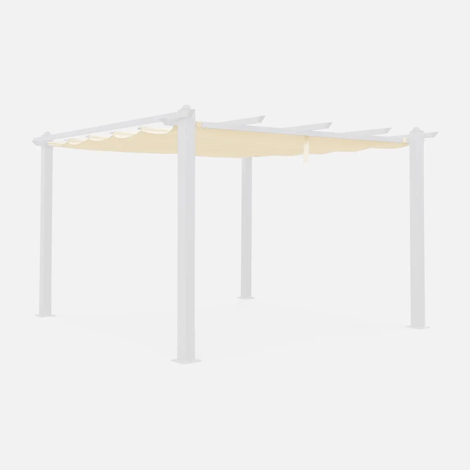 Toile de toit pour pergola 3x4m