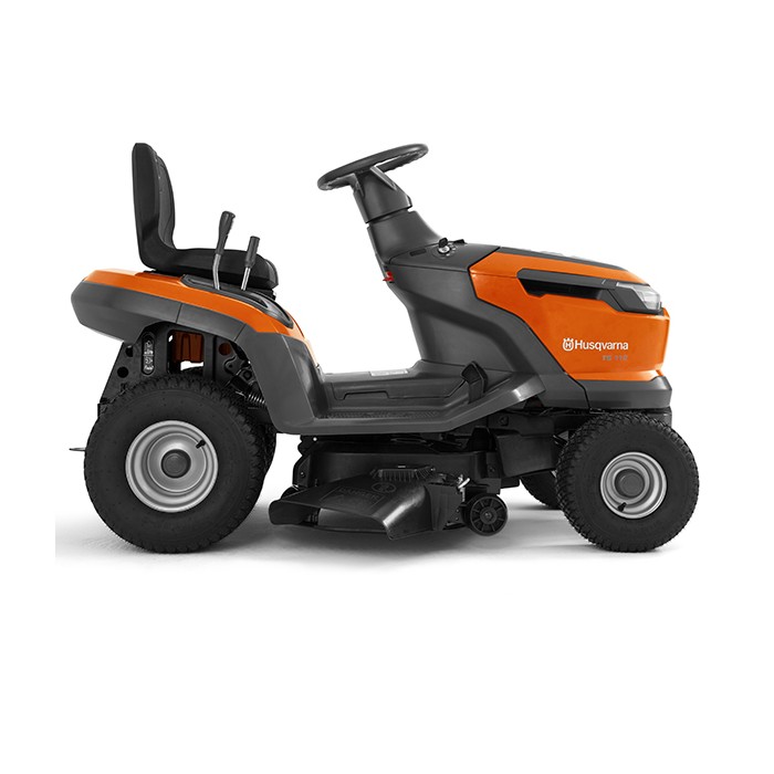 Tracteur tondeuse éjection latérale Husqvarna TS112 - coupe 95cm
