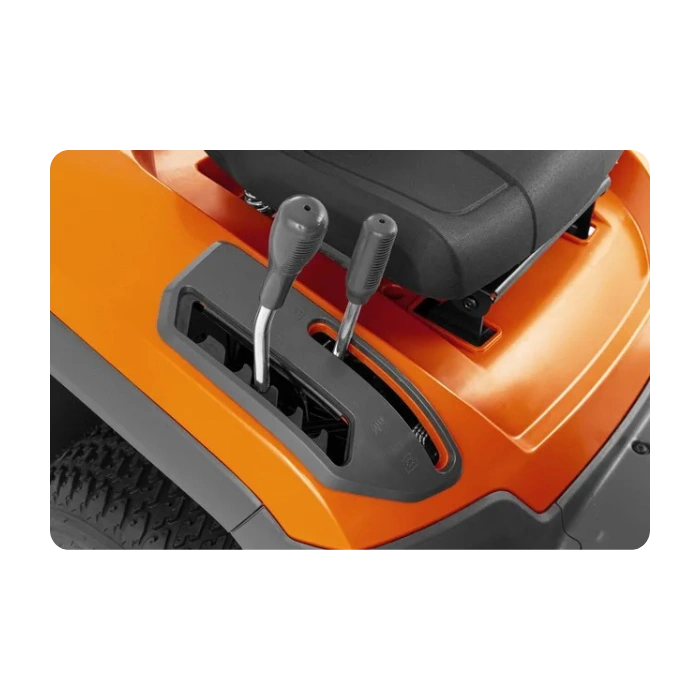 Tracteur tondeuse éjection latérale Husqvarna TS114 - coupe 95 cm